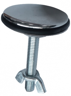 Cache trou ø 43 en laiton matricé - chromé. disponible abidjan cote d'ivoire.