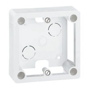 Cadre 1 poste saillie dimensions 100x100x36 mm col. disponible abidjan cote d'ivoire.