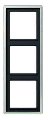 Cadre de finition 3 postes métal inox. disponible abidjan cote d'ivoire.