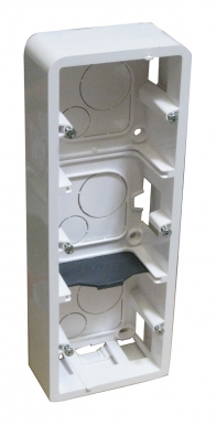 Cadre saillie profondeur 40 mm mosaic pour 3x2 modules vertical et support. disponible abidjan cote d'ivoire.