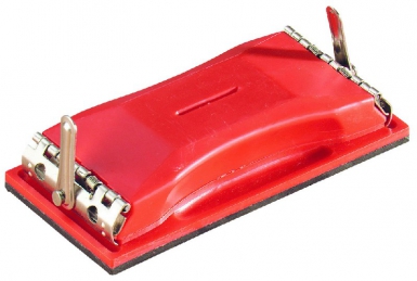 Cale à poncer - fermeture à ressort - semelle souple - pour feuilles dim. disponible abidjan cote d'ivoire.