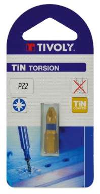 Carte 1 embout de vissage bi-torsion diamant - pour vis pozidriv - ø 1 - long. disponible abidjan cote d'ivoire.