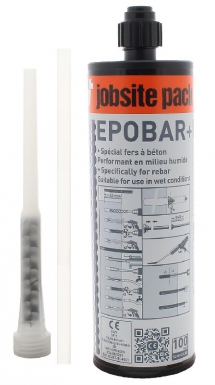 Cartouche epobar+ 410ml avec buses et rallonges résine vinylester - kit de 25 cartouches. disponible abidjan cote d'ivoire.