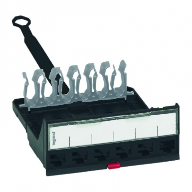 Cassette nue pour panneaux de brassage droits à équiper lcs³. disponible abidjan cote d'ivoire.