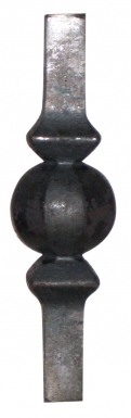 Centre de barreaux à sphère de 42 mm carré de 16 mm. disponible abidjan cote d'ivoire.