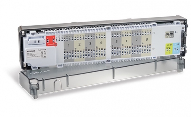 Centre de câblage plancher chauffant 8 zones kl08nsb. disponible abidjan cote d'ivoire.