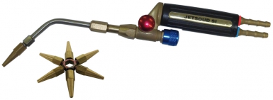 Chalumeau soudeur jetsoud ot acétylène - olives fixes - 6 becs de 63 à 400 l. disponible abidjan cote d'ivoire.