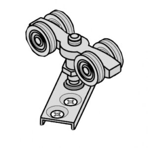 Chariot de coulissement pour portes pliantes 60 kg  ​​ ​. disponible abidjan cote d'ivoire.