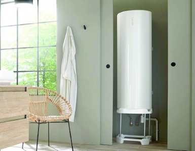 Chauffe-eau vertical mural stéatite avec protection aci hybride -200l - 2200w - 230 v mono - øxh:575 x1270 mm. disponible abidjan cote d'ivoire.