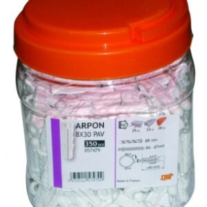 Chevilles en grappe arpon 8x32 pav spéciale pour patte à vis cond. disponible abidjan cote d'ivoire.