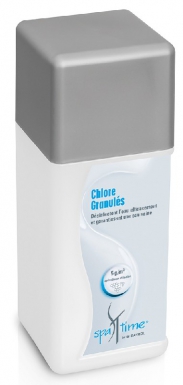 Chlore - désinfection - granulés - boîte 1 kg. disponible abidjan cote d'ivoire.