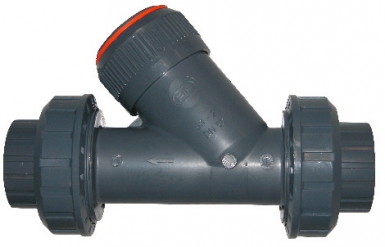 Clapet de retenue pvc à siège oblique embouts femelles à coller - pour tube ø 75. disponible abidjan cote d'ivoire.