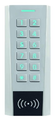 Clavier à codes / lecteur rfid autonome 12/24v ac/dc axk4. disponible abidjan cote d'ivoire.