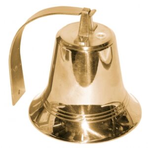 Cloche bronze poli, alim. disponible abidjan cote d'ivoire.