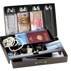 Coffre de rangement sécurisé à combinaison modèle n° 7147eurd - format s - capacité 4,3 l . disponible abidjan cote d'ivoire.