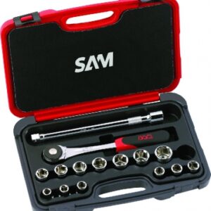 Coffret 1/2" de 15 outils en mm. disponible abidjan cote d'ivoire.