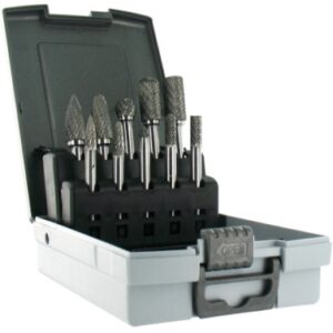 Coffret 10 fraises : ø 6 et ø 12 queue de 6 mm. disponible abidjan cote d'ivoire.