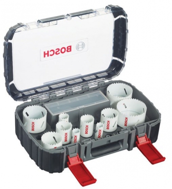 Coffret 14 scies trépans power change ø 20 à 76 mm. disponible abidjan cote d'ivoire.