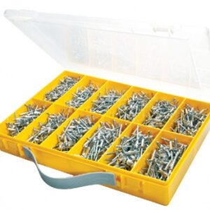 Coffret alx 1600 : assortiment de rivets standards. disponible abidjan cote d'ivoire.