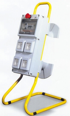 Coffret d'étage monophasé 4 pc 230v 10/16a - livré sans support. disponible abidjan cote d'ivoire.