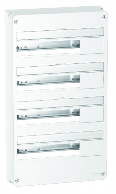 Coffret de distribution resi9 - 72 modules sur 4 rang. disponible abidjan cote d'ivoire.