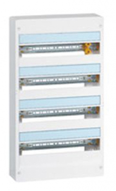 Coffret drivia 4 rangées de 18 modules hxlxp 500x355x103,5 mm. disponible abidjan cote d'ivoire.
