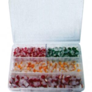 Coffret plastique ctbox de 400 pièces assortiment de connecteurs téléphoniques. disponible abidjan cote d'ivoire.