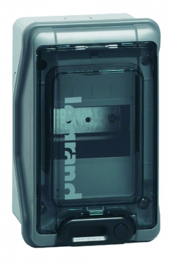 Coffret plexo³ 4 modules avec embouts à perforation directe prémontés - gris. disponible abidjan cote d'ivoire.