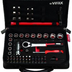 Coffret plombi'box douilles traversantes + embouts - 51 pcs - spécial plombier. disponible abidjan cote d'ivoire.