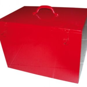 Coffret scie circulaire gcc - tôle d'acier laqué rouge - lxpxh : 455x315x315 mm. disponible abidjan cote d'ivoire.