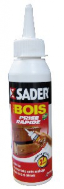 Colle bois prise rapide - tous bois et dérivés - prise 5 mn - biberon plast. disponible abidjan cote d'ivoire.