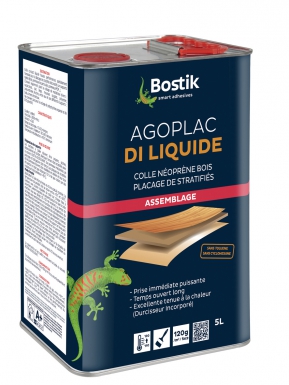 Colle néoprène bois agoplac di liquide - bidon 5 l. disponible abidjan cote d'ivoire.