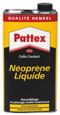 Colle néoprène liquide pattex - pour grandes surfaces - bidon 4,5 kg. disponible abidjan cote d'ivoire.