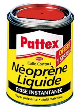 Colle néoprène liquide pattex - pour grandes surfaces - pot 650 g. disponible abidjan cote d'ivoire.