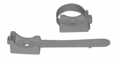 Collier clipsotube ø 25 polyamide gris filetage 7x150. disponible abidjan cote d'ivoire.