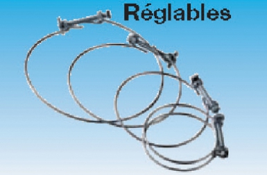 Collier " cof 100 ( x4 ) " ø 100 mm. disponible abidjan cote d'ivoire.