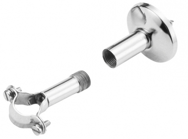 Collier de fixation pour colonne de douche - ø 16 - réglable - laiton chromé - blister. disponible abidjan cote d'ivoire.