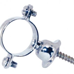 Collier de fixation pour tube chasse ø 32 - chromé - sans butoir. disponible abidjan cote d'ivoire.