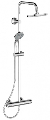 Colonne de douche olyos - h: 104 cm, chromé. disponible abidjan cote d'ivoire.