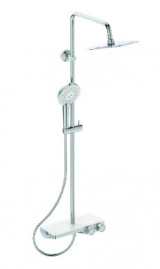 Colonne de douche thermostatique ceratherm s200 - chromé. disponible abidjan cote d'ivoire.