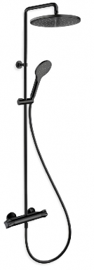 Colonne theta - h 105 cm - noir mat. disponible abidjan cote d'ivoire.