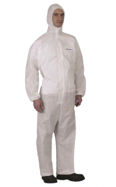 Combinaison avec cagoule basiclean - liberté de mouvement - blanc - taille l​​ ​. disponible abidjan cote d'ivoire.