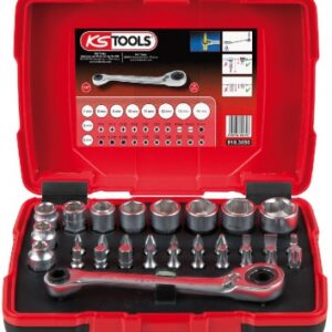 Composition de 31 outils - 1 cliquet - douilles - chromé. disponible abidjan cote d'ivoire.