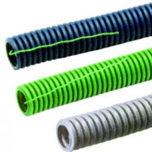 Conduit cintrable annelé icta ø 25 pm polyéthylène bleu - couronne de 100 m. disponible abidjan cote d'ivoire.