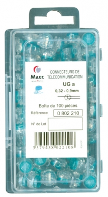 Connecteur ug a bleu ø du cond. disponible abidjan cote d'ivoire.