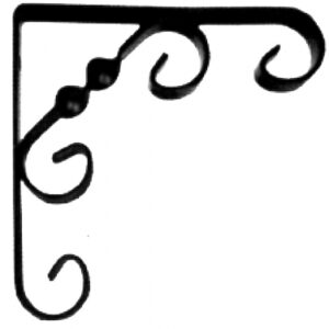 Console de style rustique 200x200 mm époxy blanc. disponible abidjan cote d'ivoire.