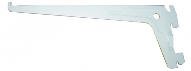 Console simple p/50 2 crochets acier laqué blanc lg. disponible abidjan cote d'ivoire.