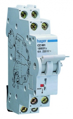 Contact auxiliaire et signal défaut 1o + 1f 1o + 1f 6 a - 230 v~. disponible abidjan cote d'ivoire.