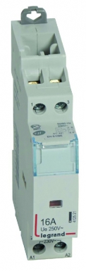 Contacteur de puissance cx³ bobine 230v~ sans commande manuelle - 2p 250v~ - 16a - contact o+f - 1 module. disponible abidjan cote d'ivoire.