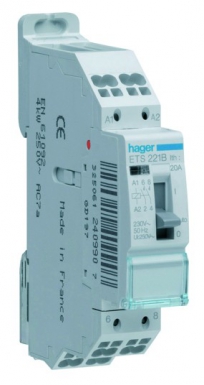 Contacteur pour double tarif type 2f bobine 230 v 50 hz 20 a 250 v ~ sanvis. disponible abidjan cote d'ivoire.